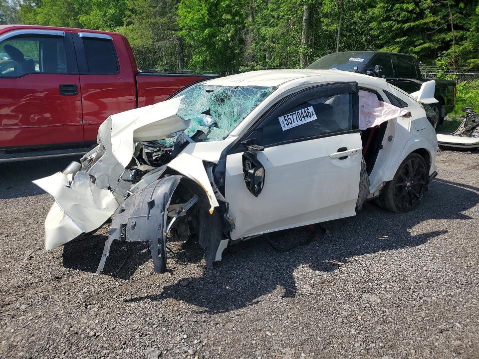 2018 Honda Civic VIN SHHFK8G37JU300316 COPART salvage auction — ALL OVER, On - Permit Irrepairable, sold $200 on 2026-07-16 (photo 1)