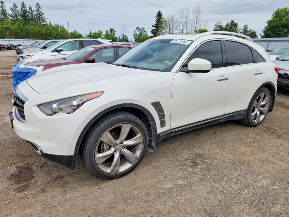2012 Infiniti VIN JN8BS1MW9CM180295 COPART salvage auction — MINOR DENT/SCRATCHES, On - Permit No Brand - Unfit, sold $200 on 2026-07-29 (photo 1)