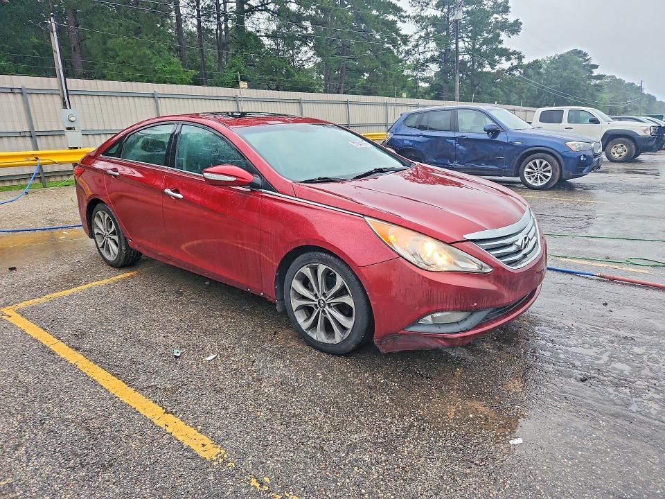 2014 Hyundai Sonata VIN 5NPEC4AC8EH811617 COPART salvage auction — FRONT END, Al - Cert Of Title-Salvage Title, sold $250 on 2026-07-27 (photo 4)