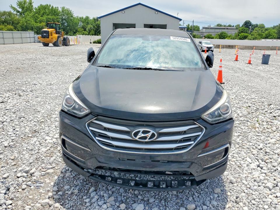 2017 Hyundai Santa fe VIN 5XYZT3LB1HG410874 COPART salvage auction — MECHANICAL, Oh - Cert Of Title-Rebuilt Salvage, sold $2,450 on 2026-08-01 (photo 5)
