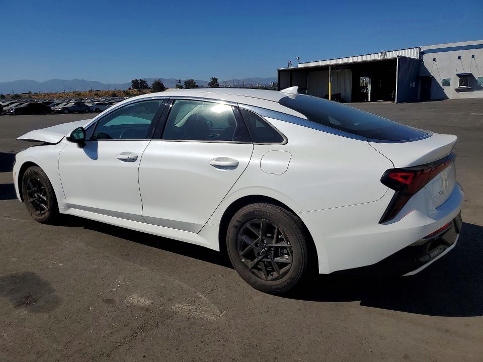 2025 Kia K5 VIN KNAG24J76S5386180 COPART salvage auction — FRONT END, Ca - Salvage Certificate, sold $7,500 on 2026-09-02 (photo 2)