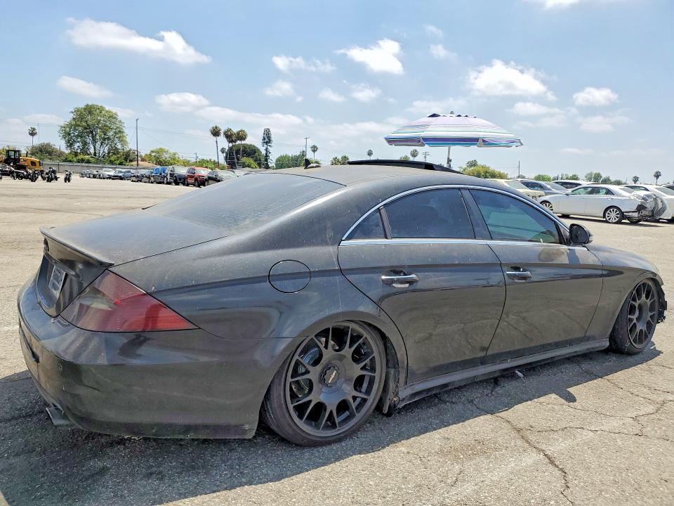 2008 Mercedes-benz Cls-class VIN WDDDJ72X88A122859 COPART salvage auction — FRONT END, Ca - Salvage Certificate, sold $500 on 2026-07-24 (photo 3)