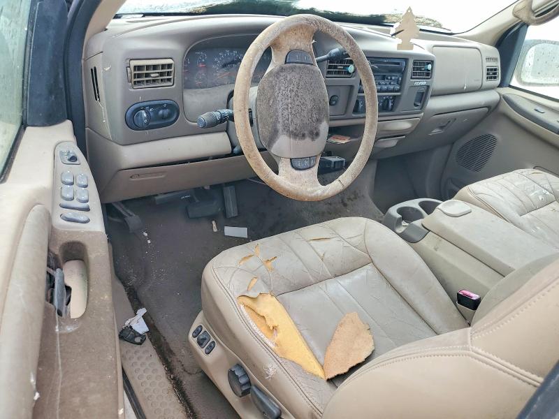2000 Ford Excursion VIN 1FMNU40L3YEA95613 COPART salvage auction — REAR END, Tx - Certificate Of Title, sold $475 on 2026-07-02 (photo 8)