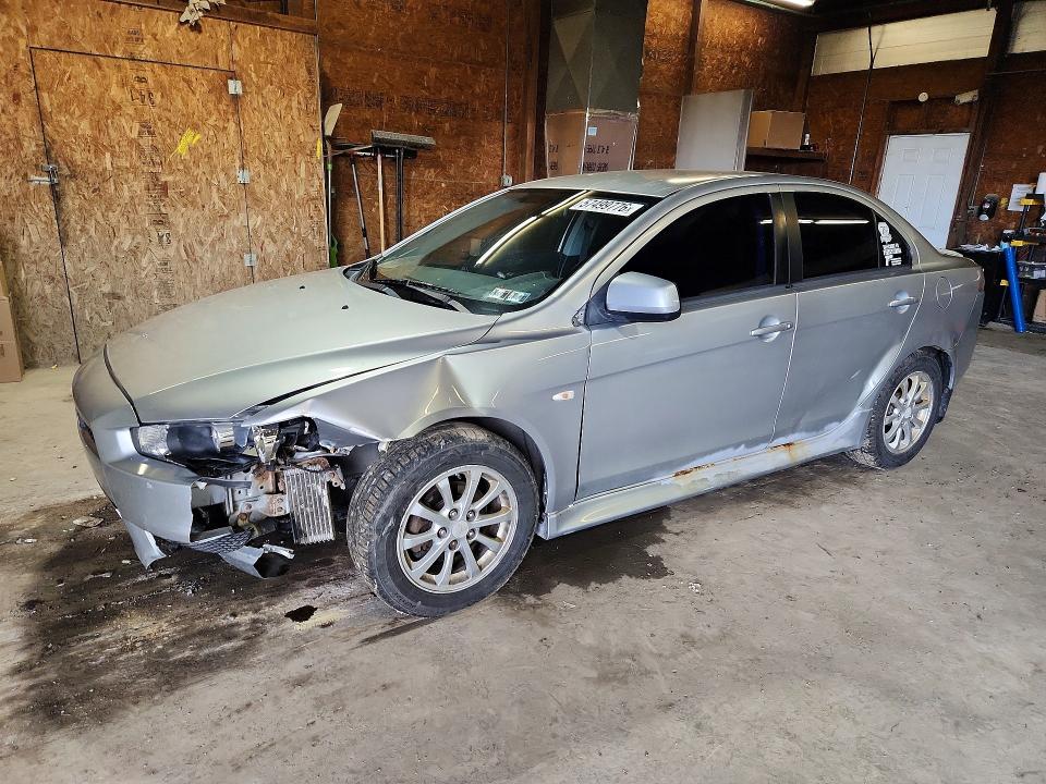 2012 Mitsubishi Lancer VIN JA32V2FW2CU021879 COPART salvage auction — FRONT END, Pa - Certificate Of Salvage, sold $175 on 2026-07-03 (photo 1)