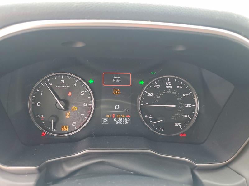 2025 Subaru Outback VIN 4S4BTALC8S3143383 COPART salvage auction — FRONT END, Oh - Cert Of Title-Salvage, sold $6,500 on 2026-07-18 (photo 9)