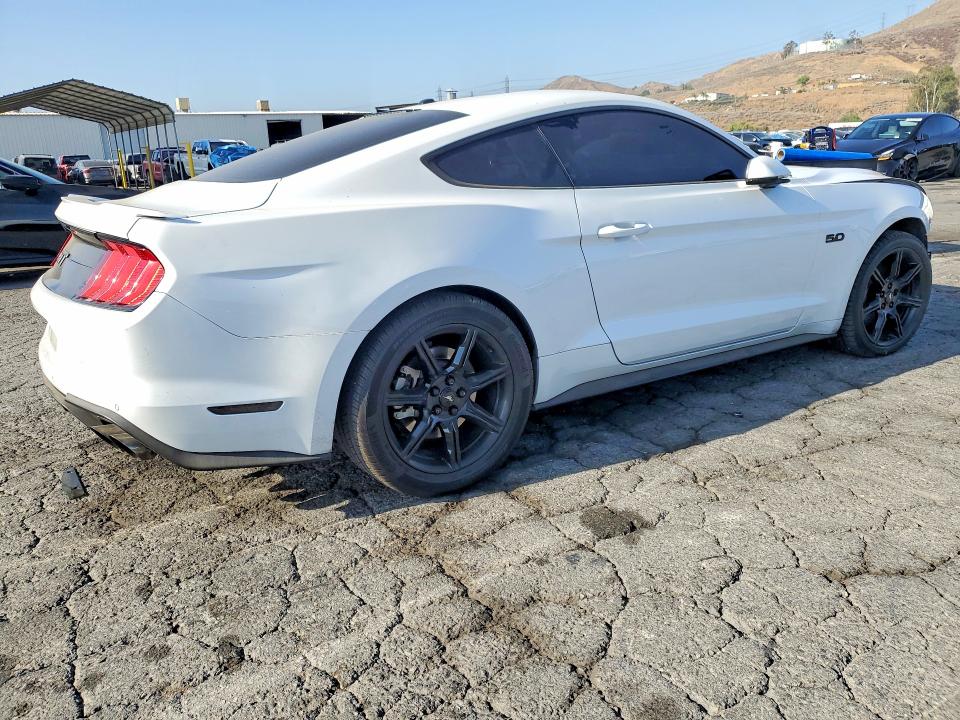 2018 Ford Mustang VIN 1FA6P8CF5J5156615 COPART salvage auction — FRONT END, Ca - Salvage Certificate, sold $10,800 on 2026-07-02 (photo 3)