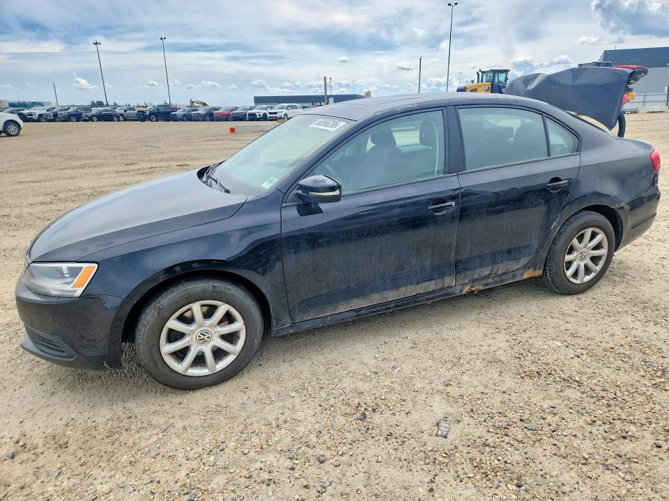 2014 Volkswagen Jetta VIN 3VWDK7AJ3EM393134 COPART salvage auction — REAR END, Ab - Bos - Salvage, sold $125 on 2026-07-23 (photo 1)