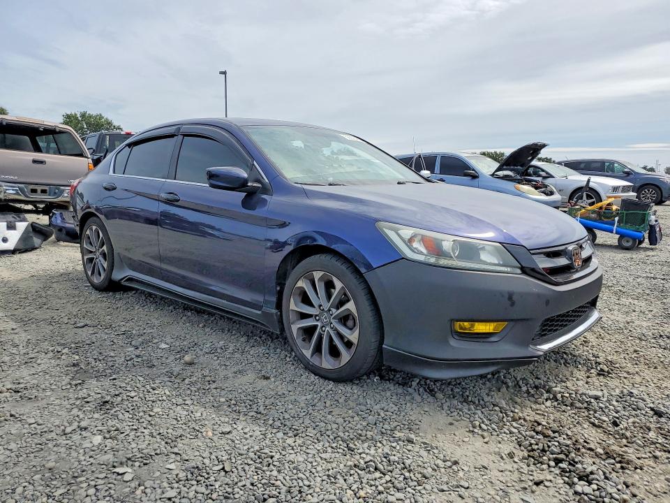 2014 Honda Accord VIN 1HGCR2F52EA215075 COPART salvage auction — SIDE, Ca - Salvage Certificate, sold $1,600 on 2026-07-09 (photo 4)