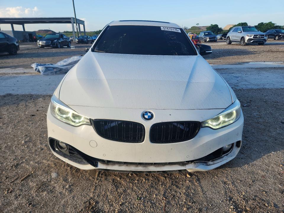 2014 BMW 4er VIN WBA3N7C59EF719666 COPART salvage auction — SIDE, Fl - Certificate Of Title, sold $1,000 on 2026-07-02 (photo 5)