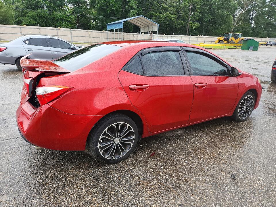 2015 Toyota Corolla VIN 5YFBURHE7FP244423 COPART salvage auction — REAR END, AL - CERT OF TITLE-SALVAGE TITLE, sold $2,450 on 2026-07-27 (photo 3)