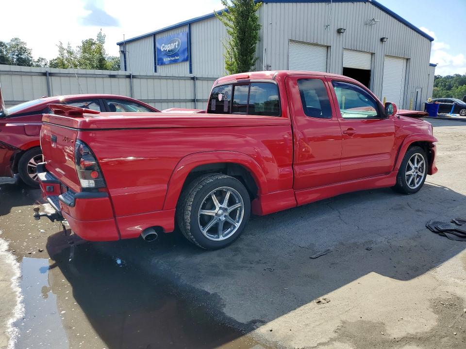 2007 Toyota Tacoma VIN 5TETU22N87Z460667 COPART salvage auction — FRONT END, Ga - Cert Of Title-Salvage, sold $4,000 on 2026-07-09 (photo 3)