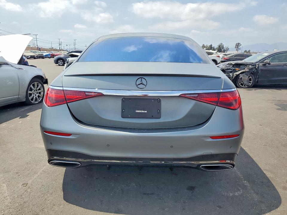 2023 Mercedes-benz S-klasse VIN W1K6G7GB3PA201326 COPART salvage auction — MINOR DENT/SCRATCHES, CA - CERT OF TITLE-SALVAGED, sold $28,250 on 2026-07-06 (photo 6)