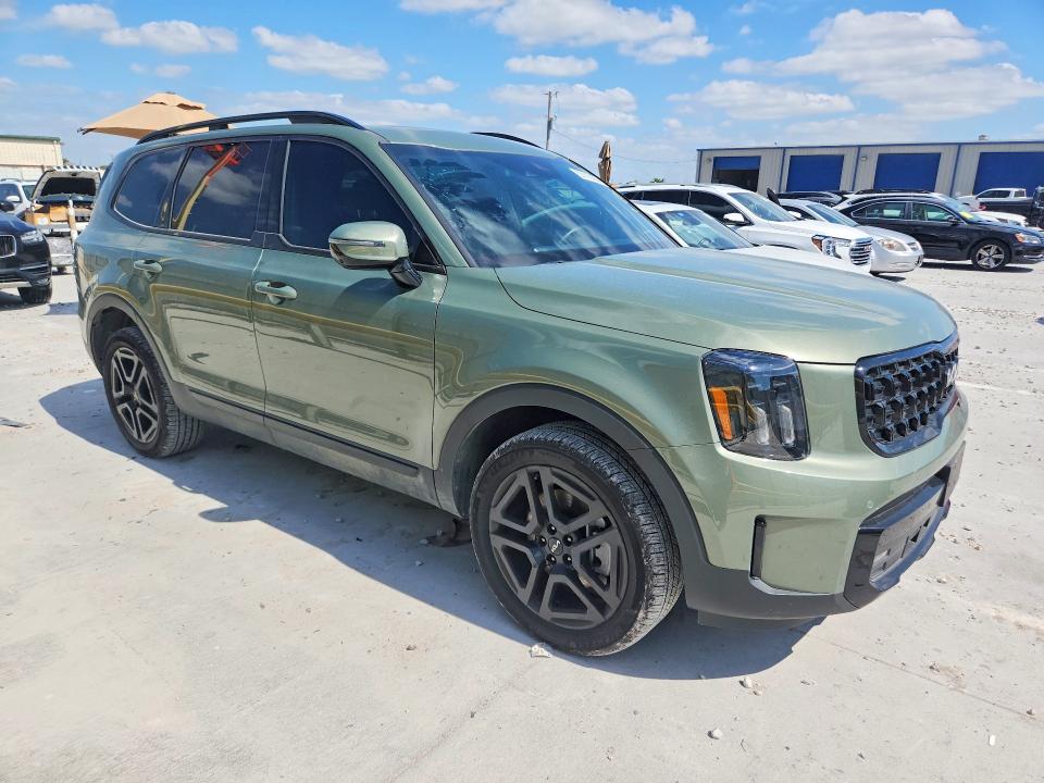 2024 Kia Telluride VIN 5XYP5DGC9RG487553 COPART salvage auction — REAR END, Tx - Salvage Vehicle Title, sold $19,700 on 2026-07-24 (photo 4)