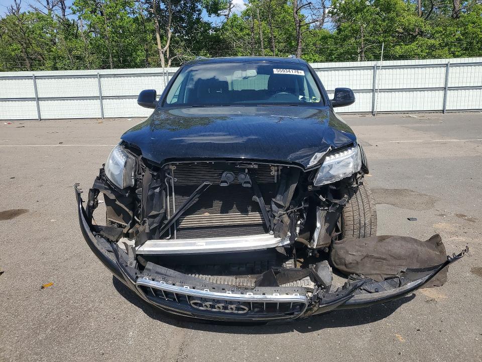 2015 Audi Q7 VIN WA1LGAFE4FD016859 COPART salvage auction — FRONT END, Ny - Mv-907A Salvage Certificate, sold $1,750 on 2026-07-08 (photo 5)