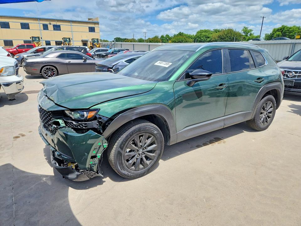 2026 Mazda Cx-50 VIN 7MMVABBL8TN469978 COPART salvage auction — FRONT END, TX - SALVAGE VEHICLE TITLE, sold $9,200 on 2026-07-06 (photo 1)