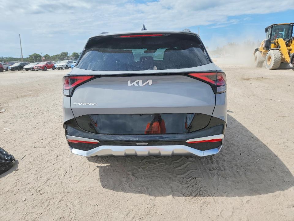 2025 Kia Sportage VIN 5XYK43DF1SG304870 COPART salvage auction — FRONT END, Fl - Certificate Of Destruction, sold $25 on 2026-07-21 (photo 6)