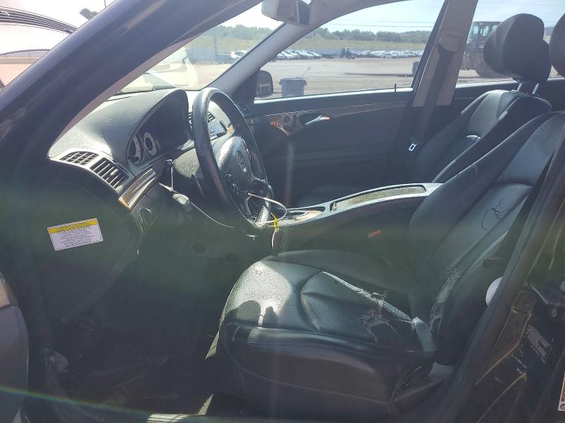 2009 Mercedes-benz E-class VIN WDBUF87X59B391583 COPART salvage auction — FRONT END, CO - SALVAGE TITLE (P), sold $425 on 2026-08-17 (photo 7)