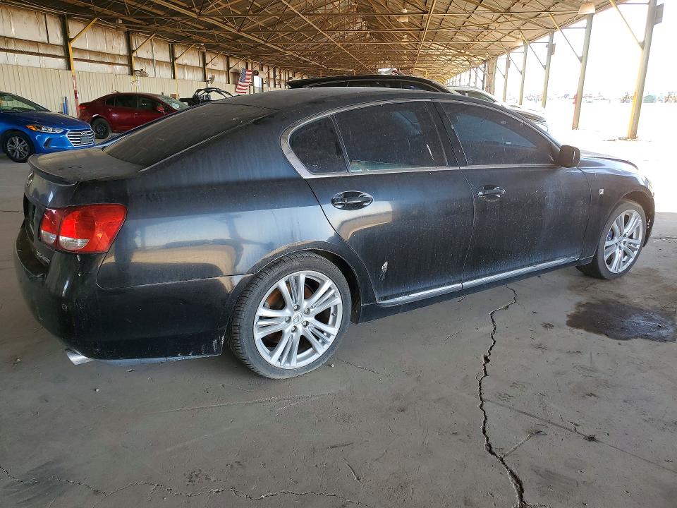 2007 Lexus Gs 450h VIN JTHBC96S075001299 COPART salvage auction — NORMAL WEAR, Az - Cert Of Title-Restored Salvage, sold $350 on 2026-07-20 (photo 3)
