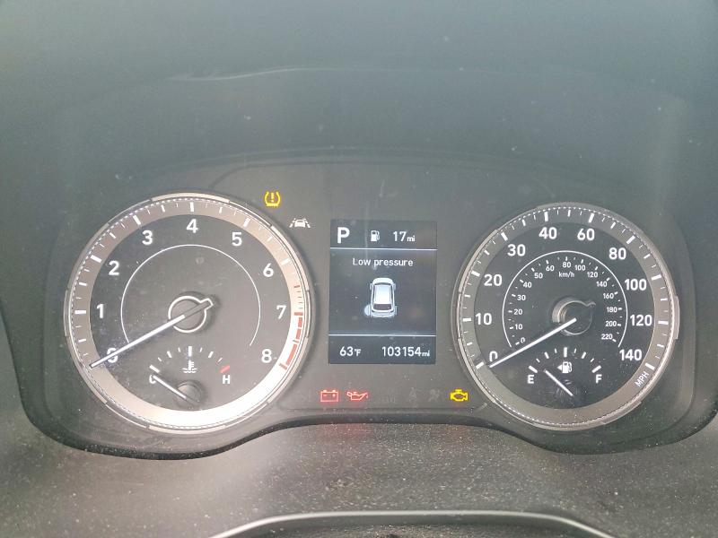 2021 Hyundai Venue VIN KMHRB8A32MU069596 COPART salvage auction — MINOR DENT/SCRATCHES, Il - Certificate Of Title, sold $4,450 on 2026-07-02 (photo 9)