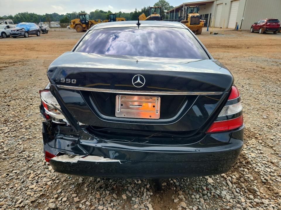 2007 Mercedes-benz S-klasse VIN WDDNG71XX7A144462 COPART salvage auction — REAR END, AL - CERT OF TITLE-SALVAGE TITLE, sold $925 on 2026-07-29 (photo 6)