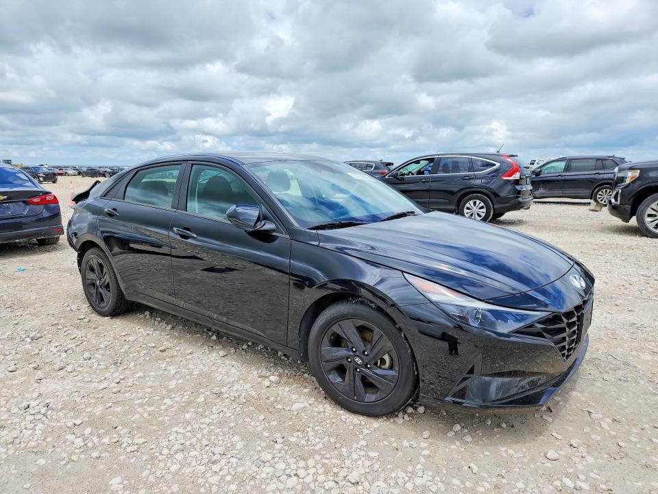 2021 Hyundai VIN 5NPLM4AG9MH030868 COPART salvage auction — REAR END, Tx - Salvage Vehicle Title, sold $3,550 on 2026-07-23 (photo 4)