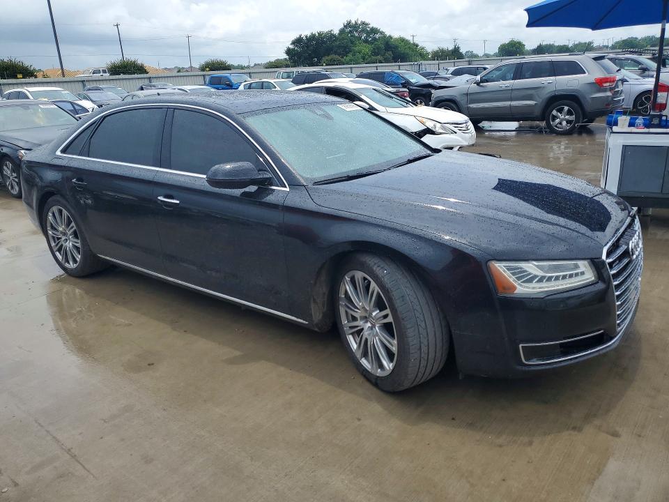2015 Audi A8 VIN WAU3GAFD6FN031318 COPART salvage auction — MINOR DENT/SCRATCHES, Tx - Certificate Of Title, sold $2,800 on 2026-07-02 (photo 4)