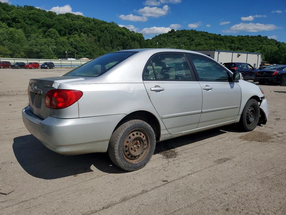 2006 Toyota Corolla VIN 2T1BR30EX6C625709 COPART salvage auction — FRONT END, Pa - Certificate Of Salvage, sold $1,350 on 2026-07-02 (photo 3)