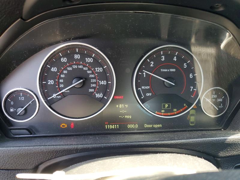 2014 BMW 4er VIN WBA3N7C55EF719065 COPART salvage auction — FRONT END, Ca - Salvage Certificate, sold $1,450 on 2026-07-02 (photo 9)