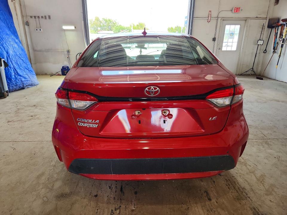2021 Toyota Corolla VIN 5YFEPMAE3MP214298 COPART salvage auction — FRONT END, Ky - Cert Of Title-Salvage, sold $175 on 2026-07-27 (photo 6)