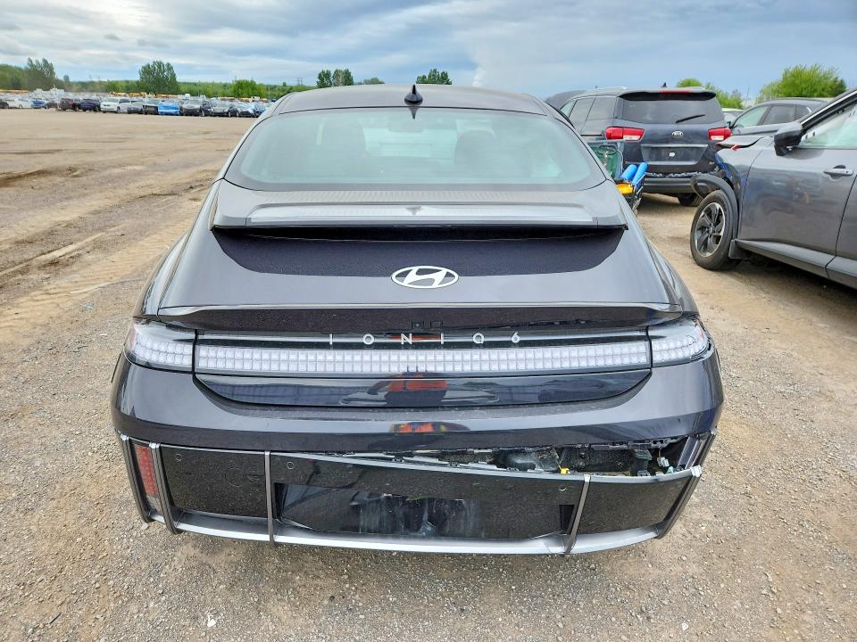 2025 Hyundai Ioniq 6 VIN KMHM54ACXSA090057 COPART salvage auction — SIDE, ON - PERMIT SALVAGE, sold $14,700 on 2026-08-18 (photo 6)