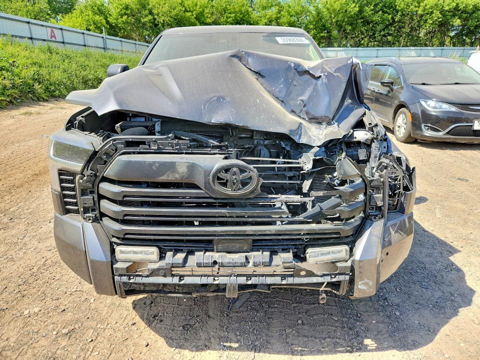 2024 Toyota Tundra VIN 5TFLA5DB9RX223628 COPART salvage auction — FRONT END, Mi - Certificate Of Title, sold $11,200 on 2026-07-22 (photo 5)