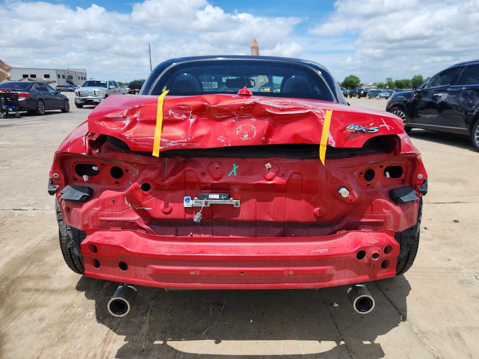 2012 Mazda Mx-5 VIN JM1NC2SFXC0222785 COPART salvage auction — REAR END, Tx - Certificate Of Title, sold $1,650 on 2026-09-03 (photo 6)