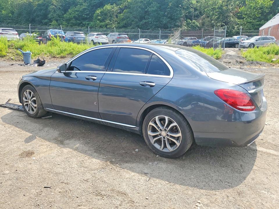 2016 Mercedes-benz C-klasse VIN 55SWF4KB0GU152286 COPART salvage auction — WATER/FLOOD, MD - CERT OF SALVAGE-FLOOD DAMAGE, sold $2,850 on 2026-07-02 (photo 2)