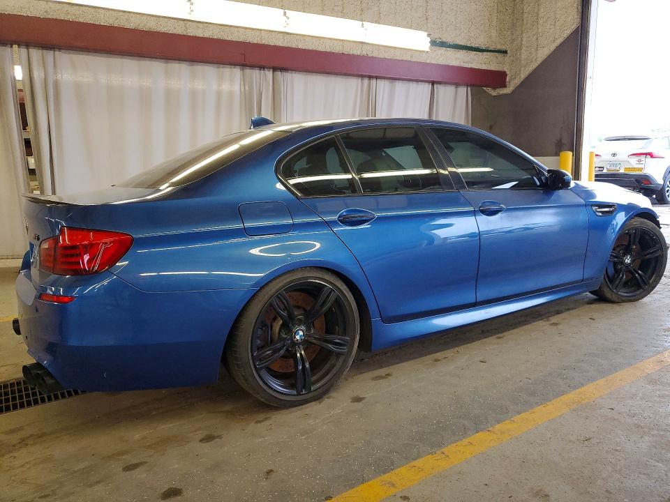 2013 BMW M5 VIN WBSFV9C56DD095999 COPART salvage auction — FRONT END, Mi - Certificate Of Title, sold $3,700 on 2026-07-27 (photo 3)