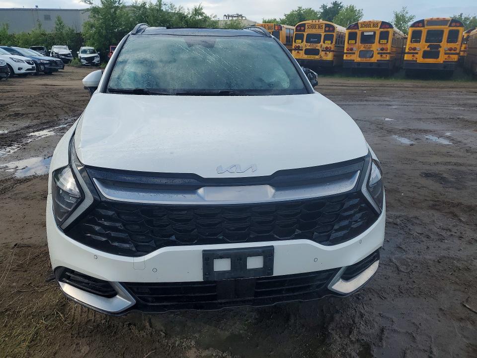 2023 Kia Sportage VIN KNDPVCAF0P7144721 COPART salvage auction — SIDE, ON - PERMIT IRREPAIRABLE, sold $5,700 on 2026-07-28 (photo 5)