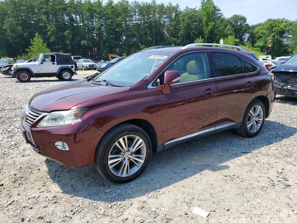 2015 Lexus Rx VIN 2T2BK1BA5FC265313 COPART salvage auction — MINOR DENT/SCRATCHES, Va - Certificate Of Title, sold $7,500 on 2026-07-29 (photo 1)