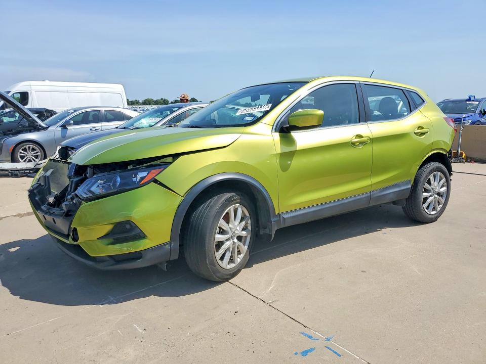 2020 Nissan Rogue sport VIN JN1BJ1CW4LW376085 COPART salvage auction — FRONT END, TX - CERTIFICATE OF TITLE, sold $2,350 on 2026-07-14 (photo 1)