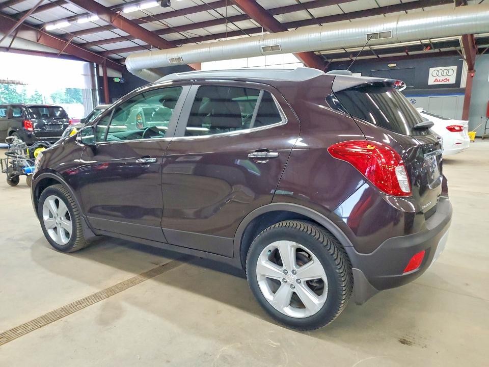 2015 Buick Encore VIN KL4CJGSB5FB267966 COPART salvage auction — FRONT END, Ma - Certificate Of Title, sold $1,850 on 2026-07-14 (photo 2)