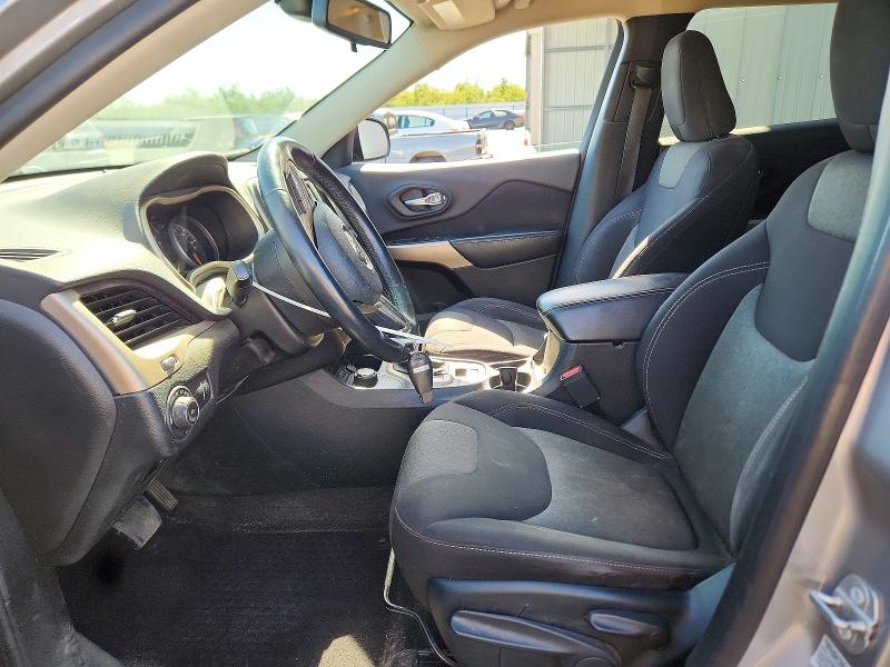 2018 Jeep Cherokee VIN 1C4PJMCB7JD543582 COPART salvage auction — FRONT END, Ca - Salvage Certificate, sold $2,500 on 2026-07-09 (photo 7)