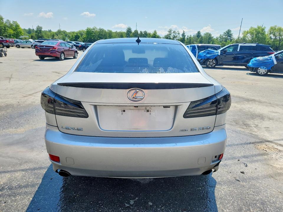 2008 Lexus Is VIN JTHCK262585022956 COPART salvage auction — SIDE, Ma - Cert Of Title-Reconstrctd Coll, sold $550 on 2026-07-22 (photo 6)