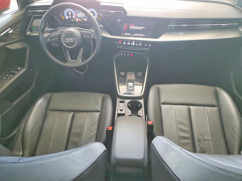 2022 Audi A3 VIN WAUGUDGY4NA105581 COPART salvage auction — FRONT END, Pa - Certificate Of Salvage, sold $10,700 on 2026-07-08 (photo 8)