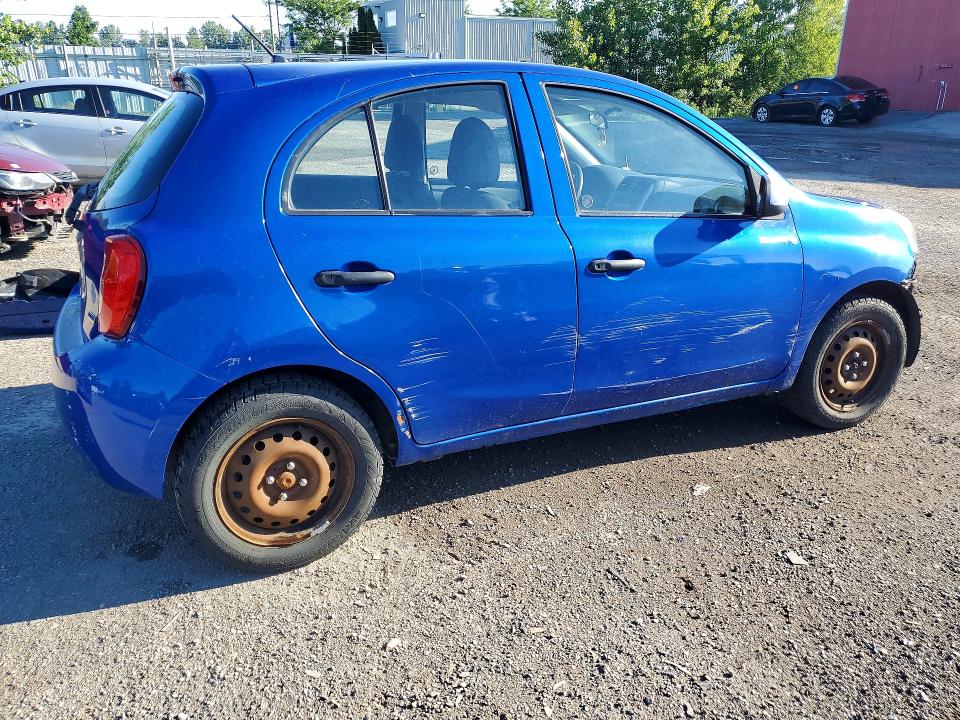 2015 Nissan Micra VIN 3N1CK3CP9FL231835 COPART salvage auction — FRONT END, On - Permit No Brand - Unfit, sold $325 on 2026-07-09 (photo 3)
