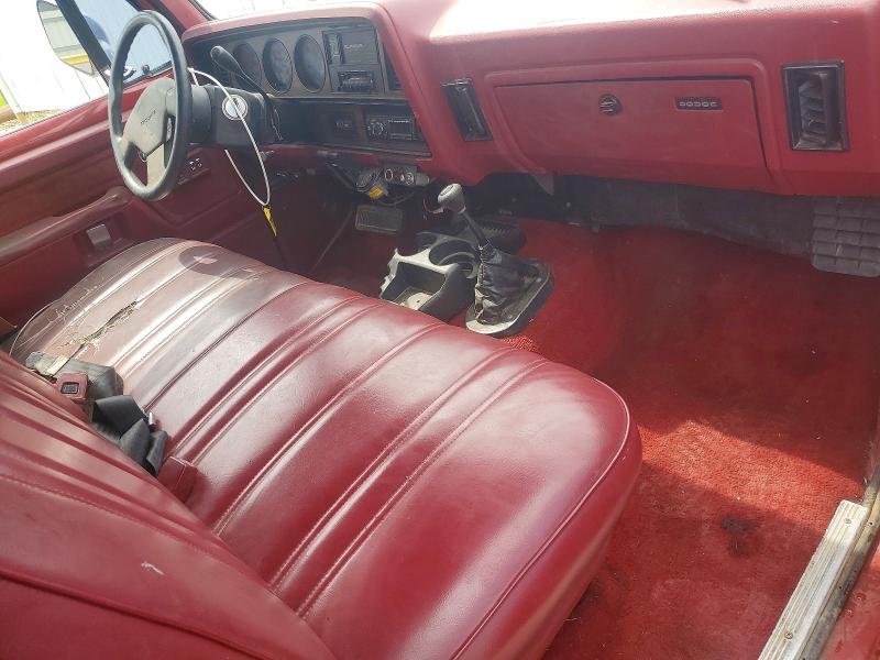 1992 Dodge D/w series VIN 3B7KM23C0NM541732 COPART salvage auction — ROLLOVER, Tn - Salvage Certificate, sold $6,600 on 2026-07-09 (photo 8)