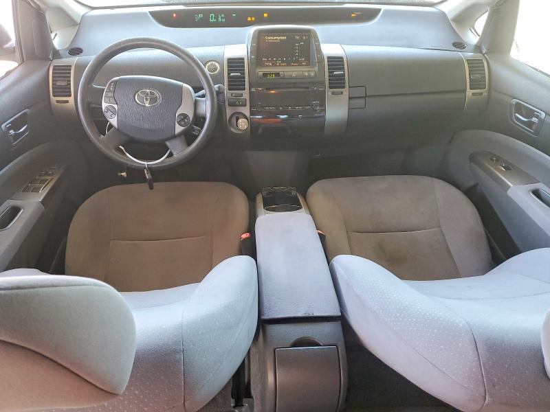2009 Toyota Prius VIN JTDKB20U997843880 COPART salvage auction — FRONT END, Ca - Dis/Dlr/Exp App For Dup Clean, sold $675 on 2026-07-09 (photo 8)