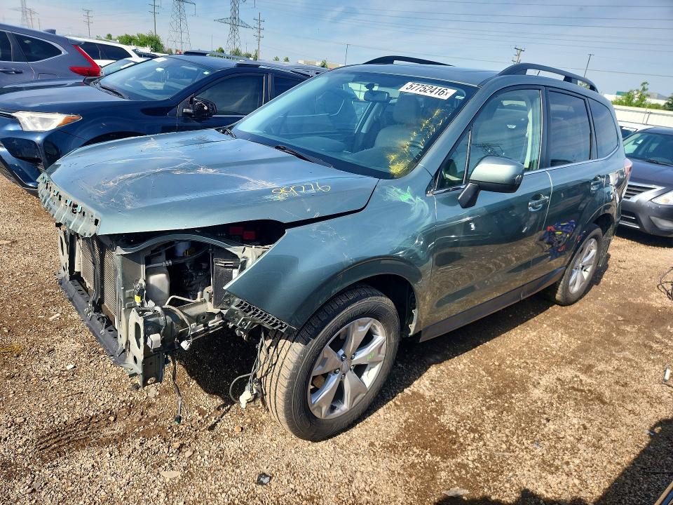 2015 Subaru VIN JF2SJAHC0FH490199 COPART salvage auction — FRONT END, Il - Salvage Certificate, sold $775 on 2026-07-16 (photo 1)