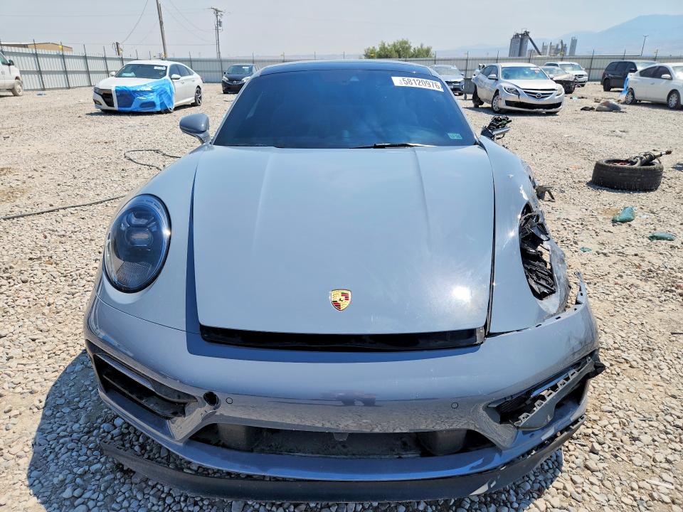 2024 Porsche VIN WP0AB2A91RS219011 COPART salvage auction — FRONT END, TX - SALVAGE VEHICLE TITLE, sold $15,200 on 2026-07-17 (photo 5)