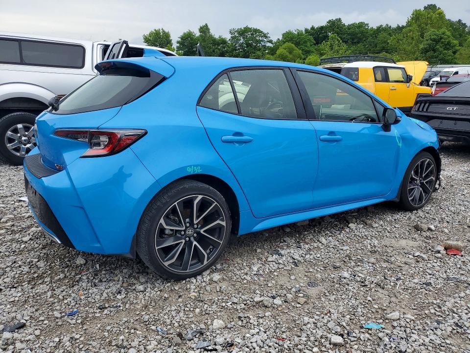 2021 Toyota Corolla VIN JTNC4MBE5M3125187 COPART salvage auction — FRONT END, Ky - Cert Of Title-Salvage, sold $5,800 on 2026-07-24 (photo 3)