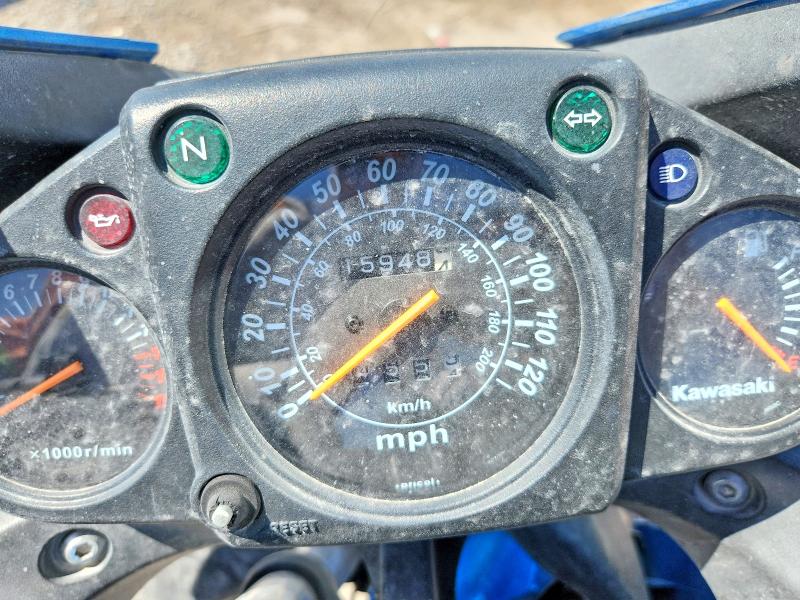 2010 Kawasaki Ex250 VIN JKAEXMJ17ADA59487 COPART salvage auction — FRONT END, NV - SALVAGE TITLE, sold $90 on 2026-07-16 (photo 7)