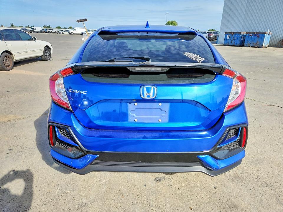 2020 Honda Civic VIN SHHFK7H34LU414902 COPART salvage auction — FRONT END, Ca - Salvage Certificate, sold $3,550 on 2026-07-06 (photo 6)