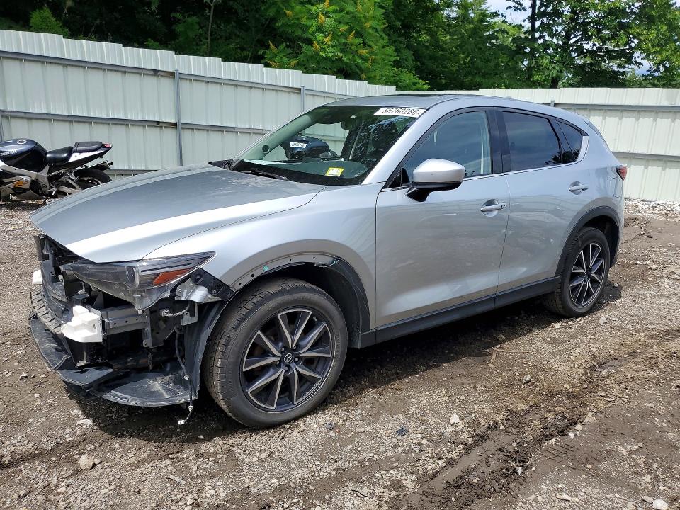 2018 Mazda VIN JM3KFBDM5J0430857 COPART salvage auction — FRONT END, Vt - Cert Of Title-Salvage Vehicle, sold $2,100 on 2026-07-27 (photo 1)